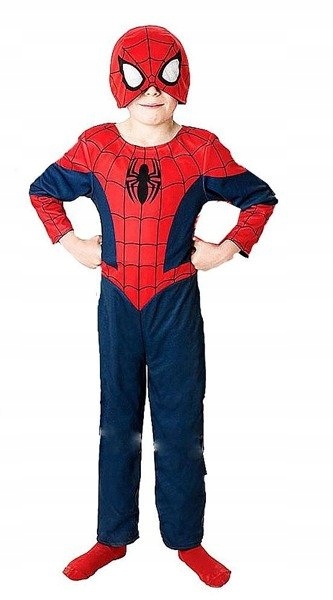 Strój Spider-man Dwustronny Superbohater 128
