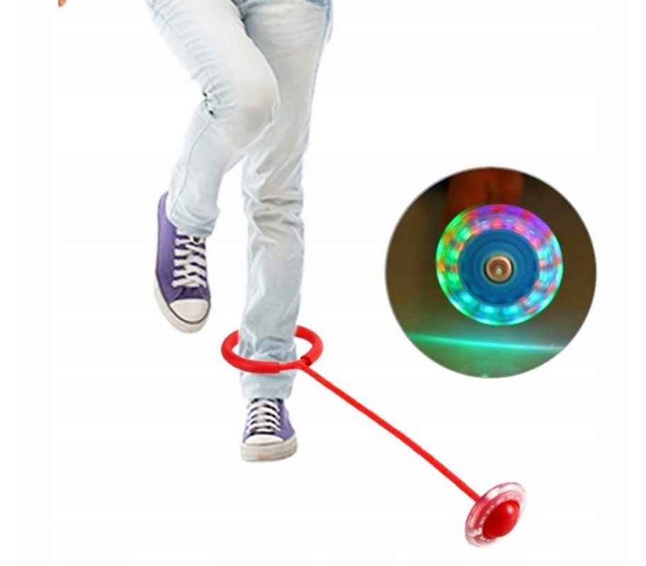 KULA HOP NA NOGE SKAKANKA LED DLA DZIECI ŚWIECĄCA Kod producenta 052155