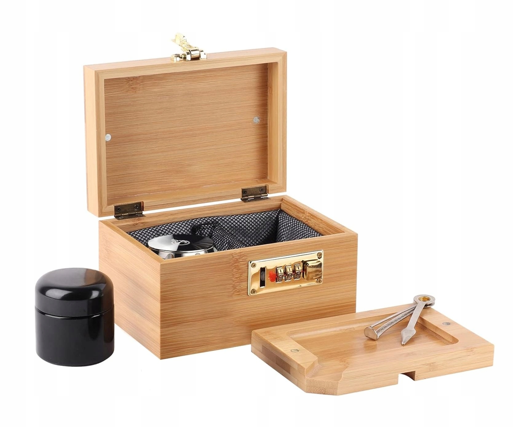 Úložný Box stash box organizér pro kuřáky šifra šperkovnice