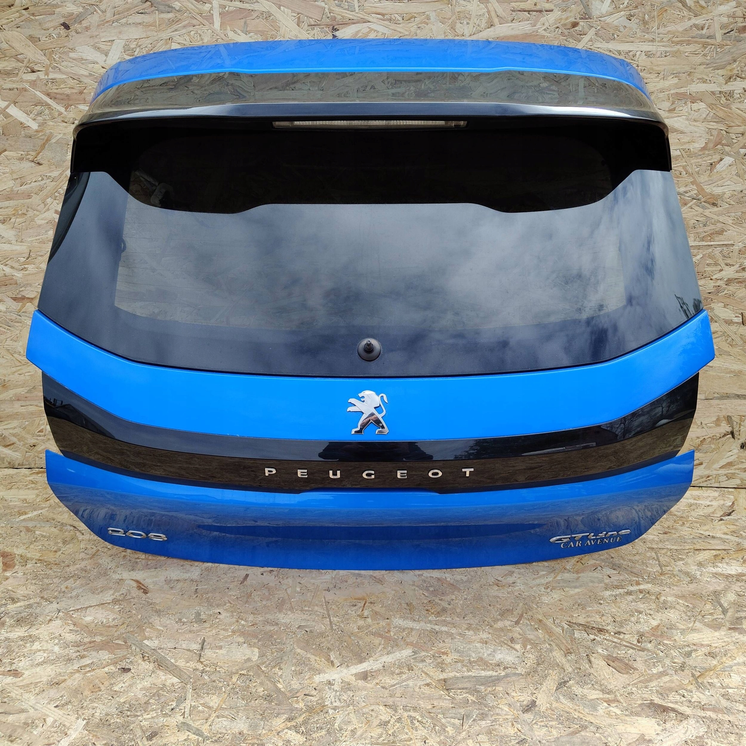 trunk door boot rear part Peugeot 208 II