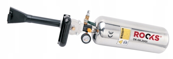 BOMBA, INFLATOR DO OPON 10 BAR, 5,5 L, SZYBKI SPUST Marka Rooks