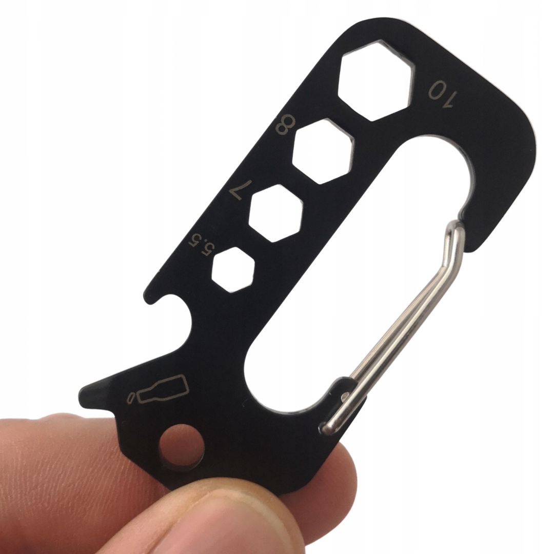 BRELOK KARABIŃCZYK MULTITOOL PRZEŻYCIA EDC KLUCZE Kod producenta PSG-KB1
