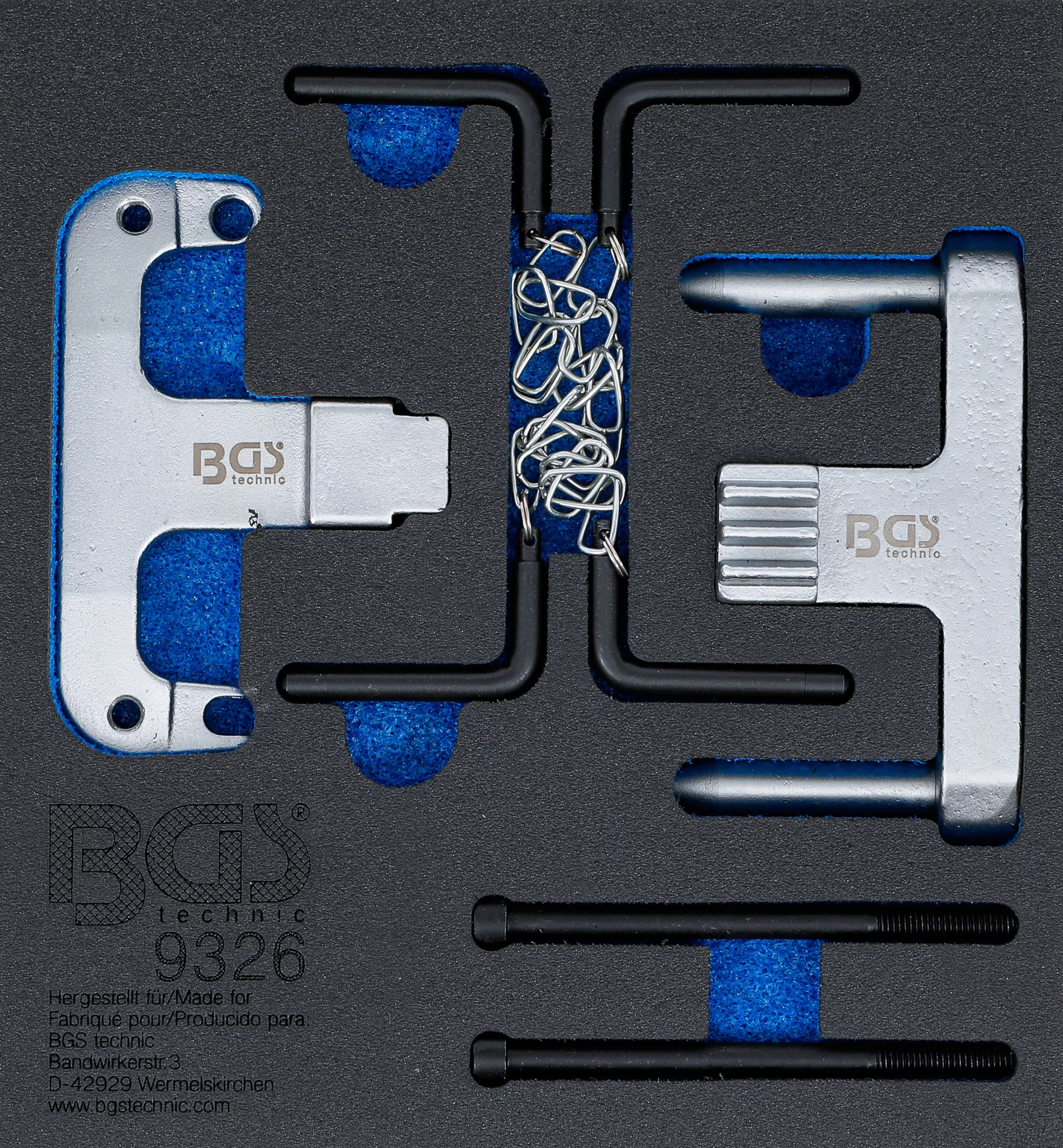 Sada rozvodových zámků pro Mercedes-Benz Chrysler, Bgs 9326