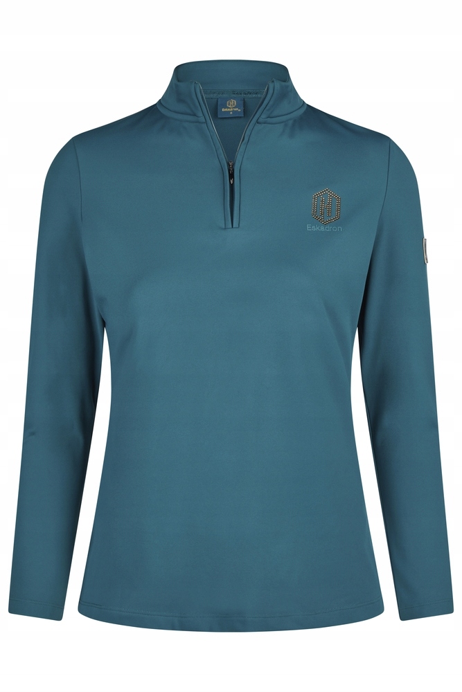 Eskadron, Koszulka techniczna Half-zip, Heritage 24/25, Vintage Green Xs