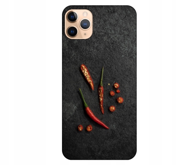 

Etui pokrowiec do iPhone 11 Pro Max Papryczka chil