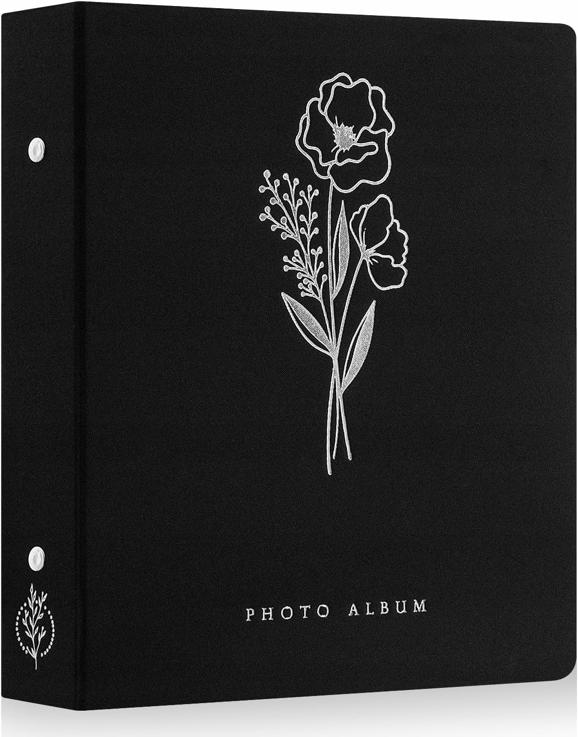 Album Na 600 Zdjęć 11,5x15 Czarny Len Pamiątkowy