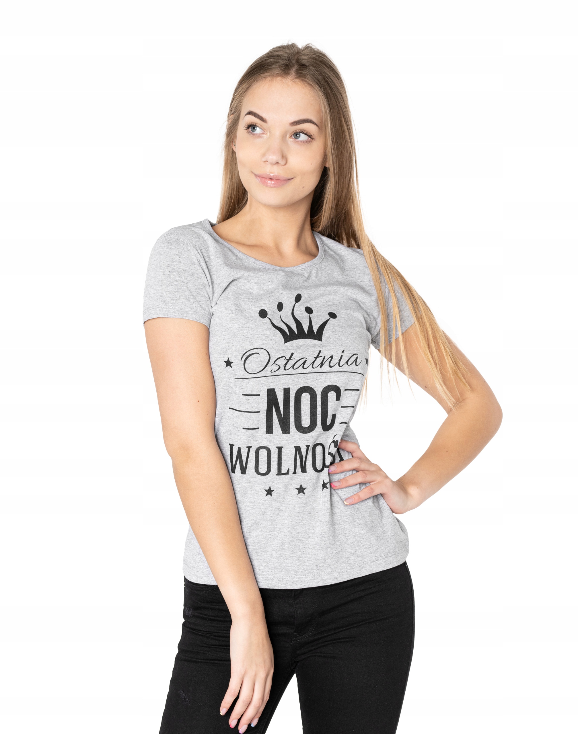 

Koszulka Tshirt Bluzka Damska Podkoszulek 558-3 L