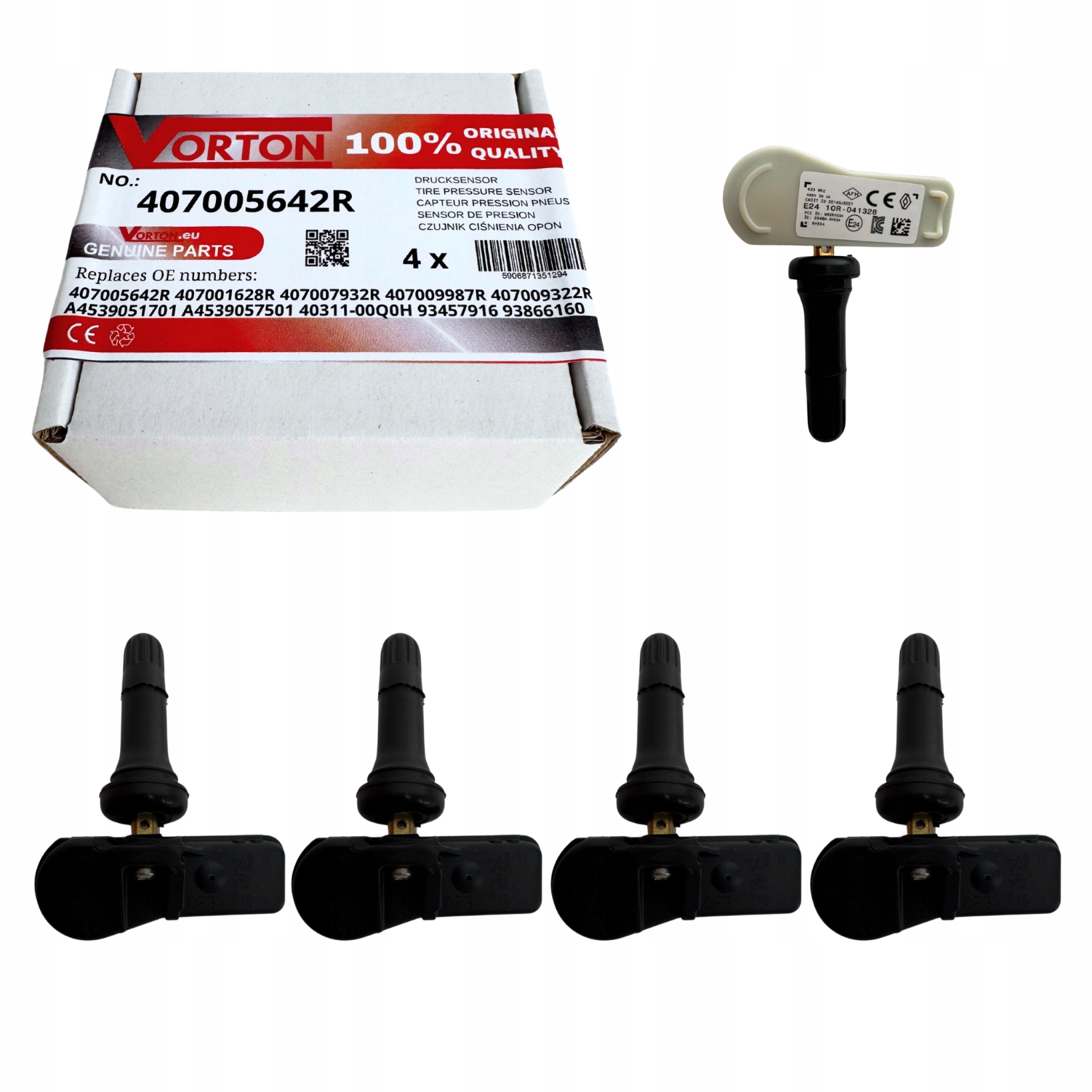 Snímače Tlaku V Pneumatikách Koles Tpms Renault Master Trafic III Twingo 3