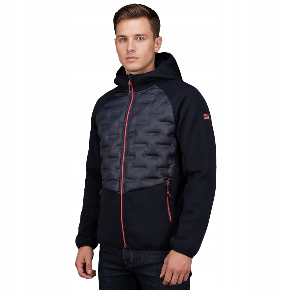 Pánská bunda Geo Norway Couto jarní, prošívaná, outdoorová, pohodlná