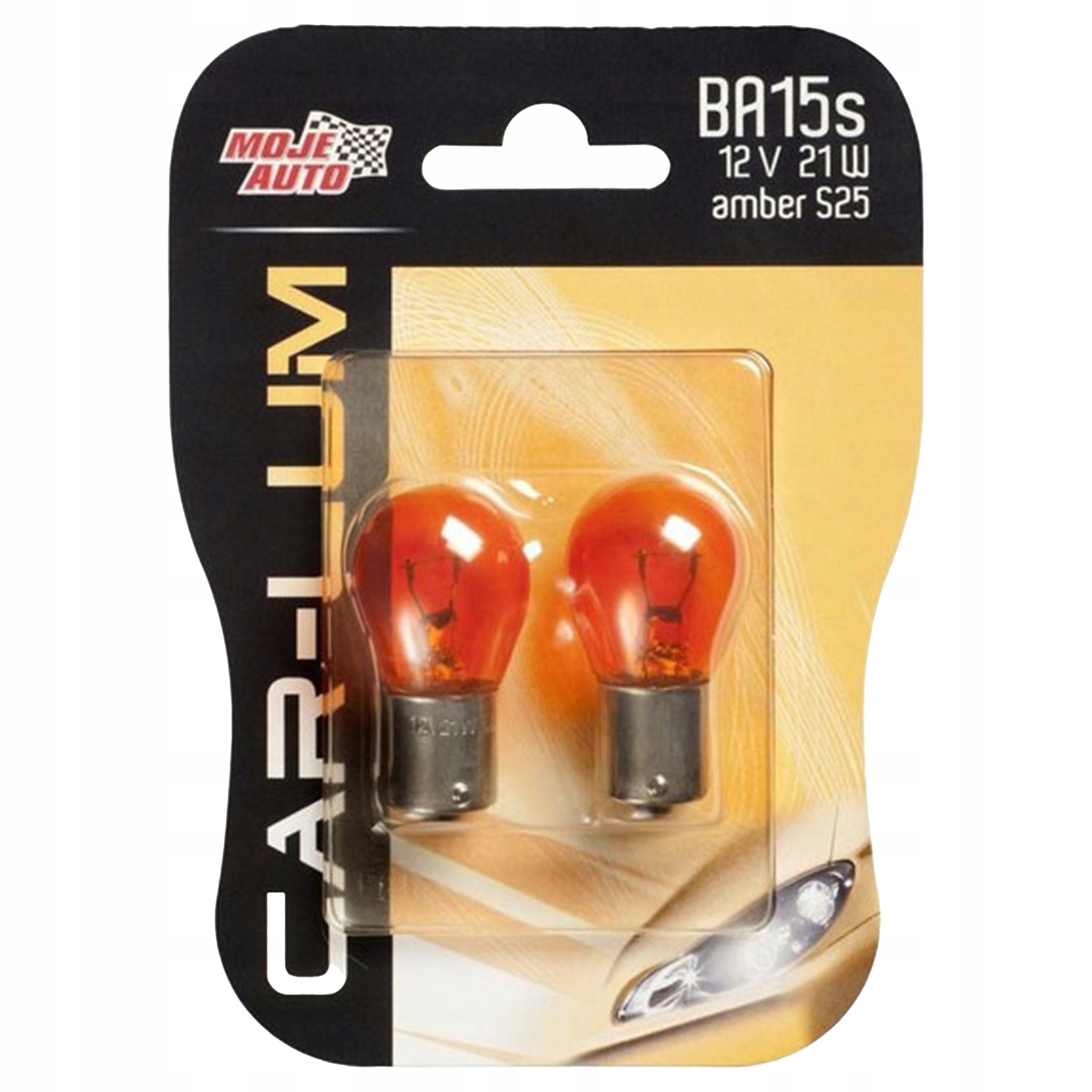 Virage Żarówka BAUI5S 21W 12V Amber (2Pak)