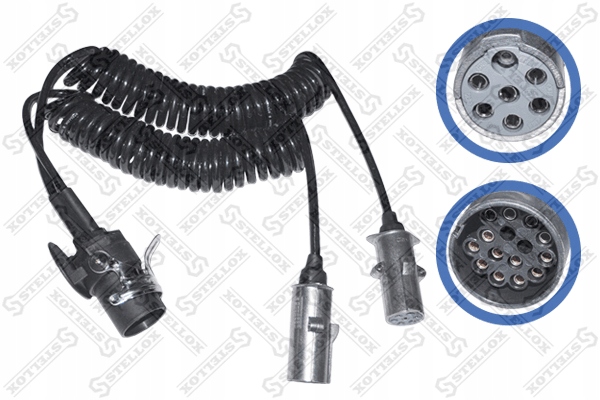Špirálový Elektrický Kábel 24V LMAX=4500