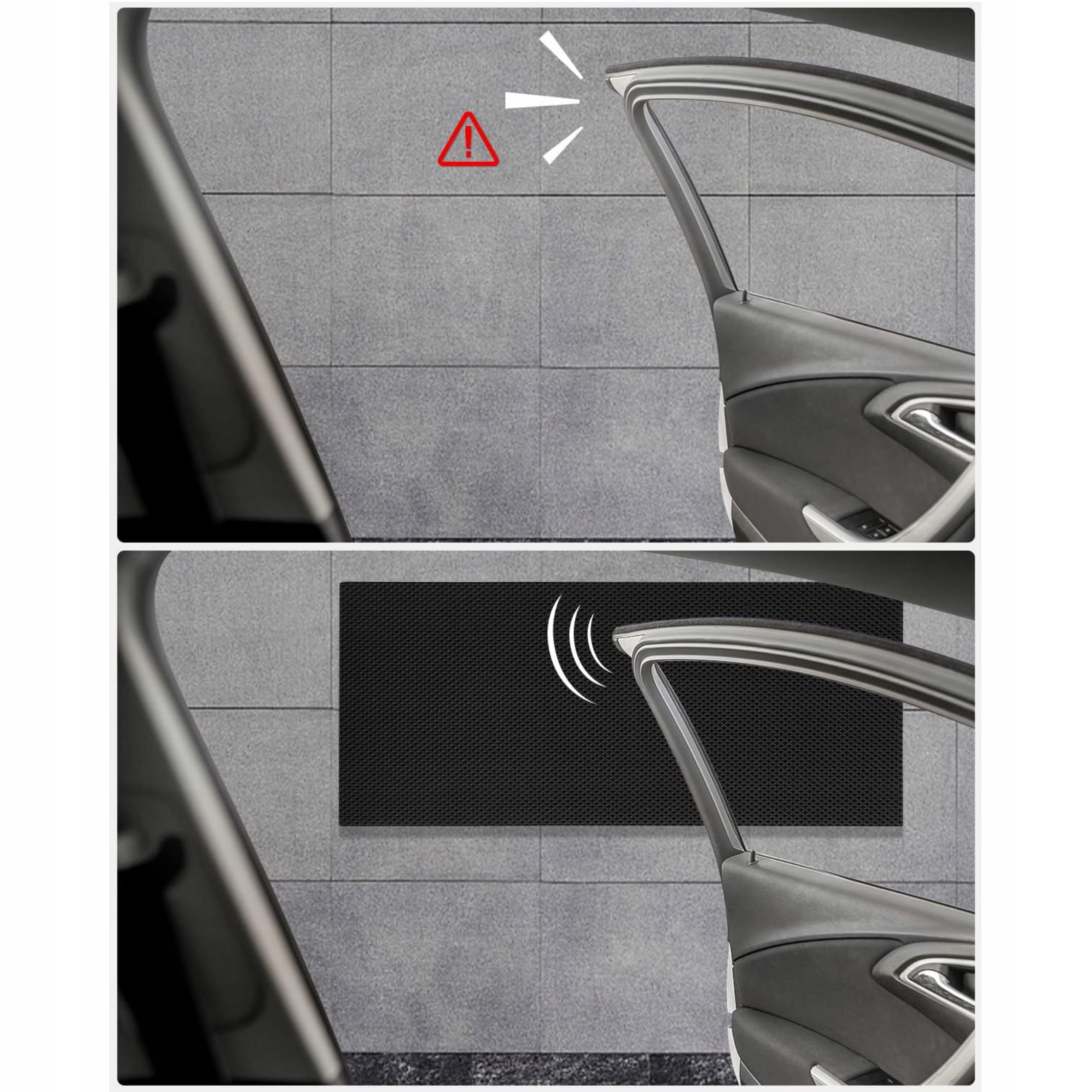 PIANKA OCHRONNA ODBOJNIK OCHRONA DRZWI SAMOCHODU NA ŚCIANĘ GARAŻU ZESTAW 4X Marka inna