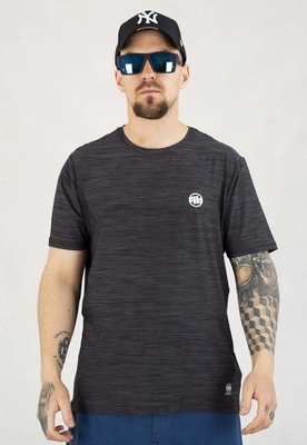 T-shirt Pit Bull Casual Sport Small Logo black melange