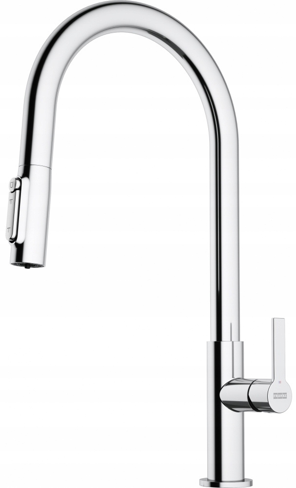 Franke Kuchynská Filtračná Batéria Maris Slim Clear Water J Pull-out, Chróm