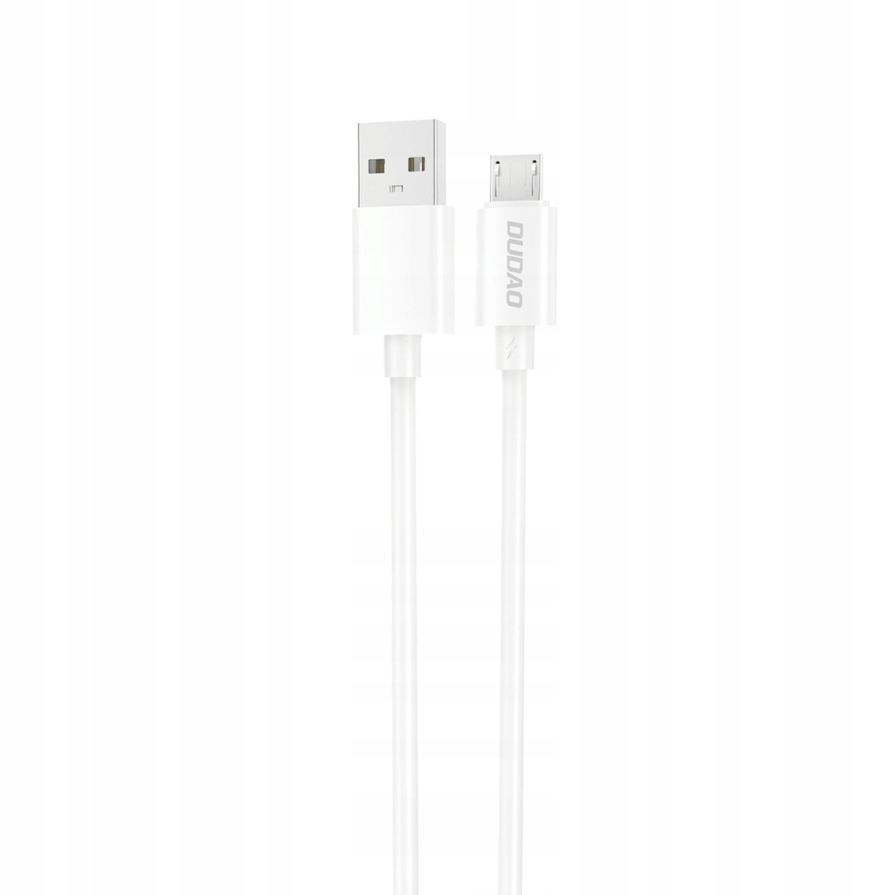 Kabel przewód do ładowania L4SM Usb-a micro Usb 2A 1m biały