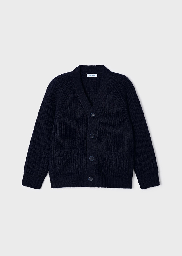 Mayoral Sweter Kardigan 4331 Rozpinany Granatowy
