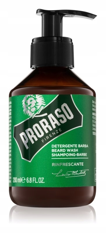 Proraso Green Refreshing Mentol szampon do brody 2