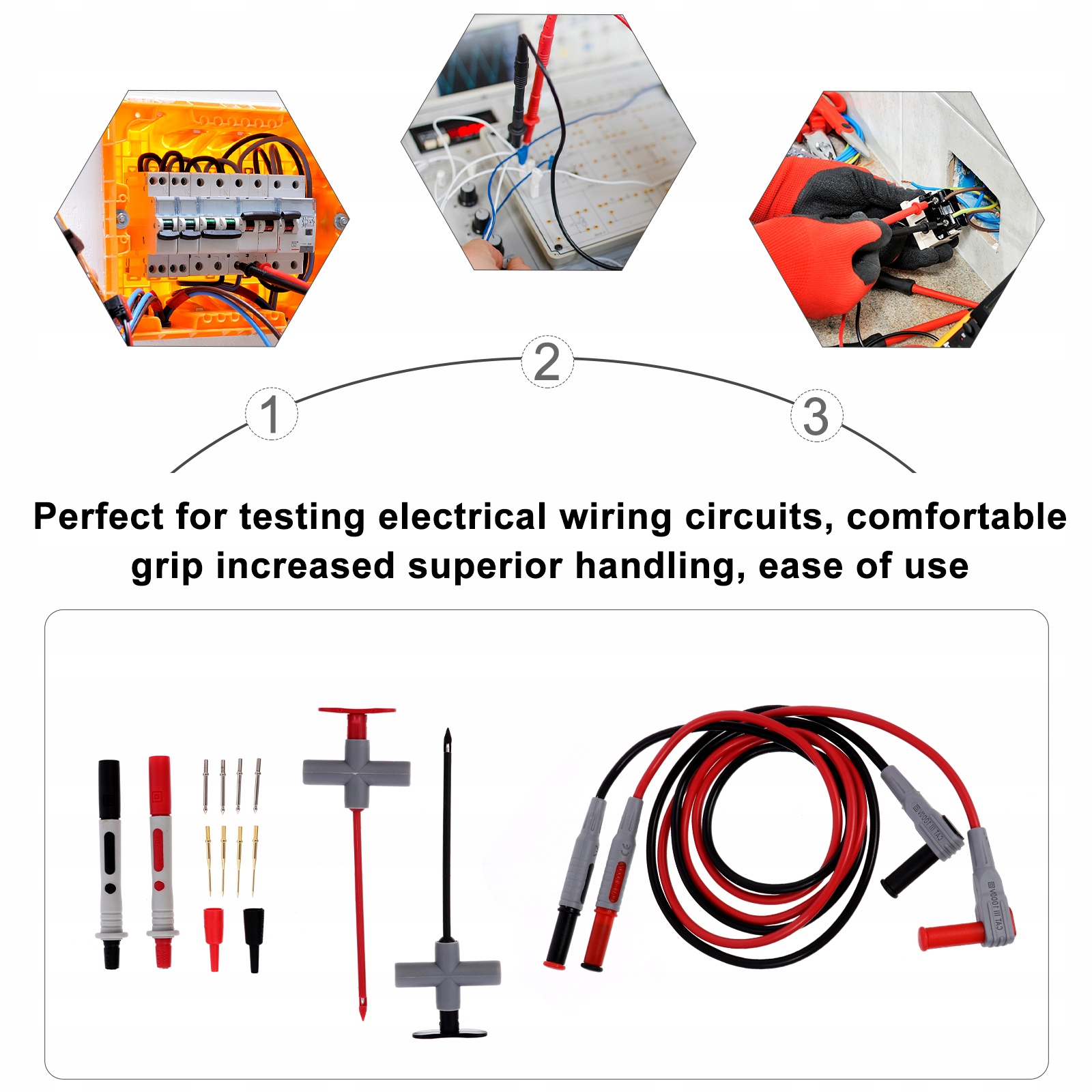 Multimetr, długopis, elektryczny przewód pomiarowy, multimetr Kod producenta OL5D467