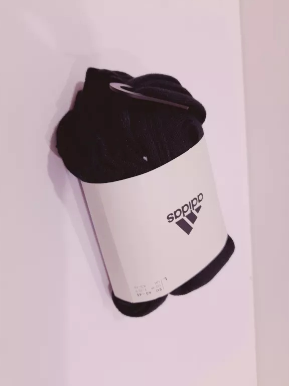 CZARNE SKARPETKI ADIDAS ROZMIAR 43-45