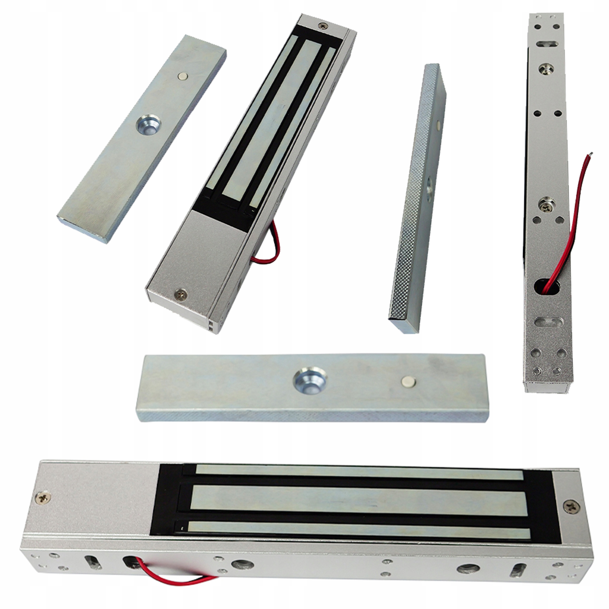 Elektromagnet na dveře zámek do 280 kg DC12V vrchní 450 mA