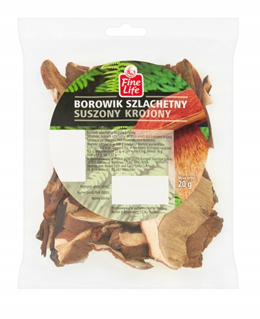 Levně Fine Life Hříbek ušlechtilý sušený krájený 5 x 20 g