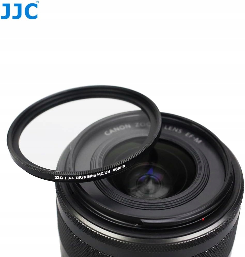Filtr UV JJC A+ ULTRA SLIM MC UV 46mm do obiektywu Nikon Olympus Sigma Marka JJC