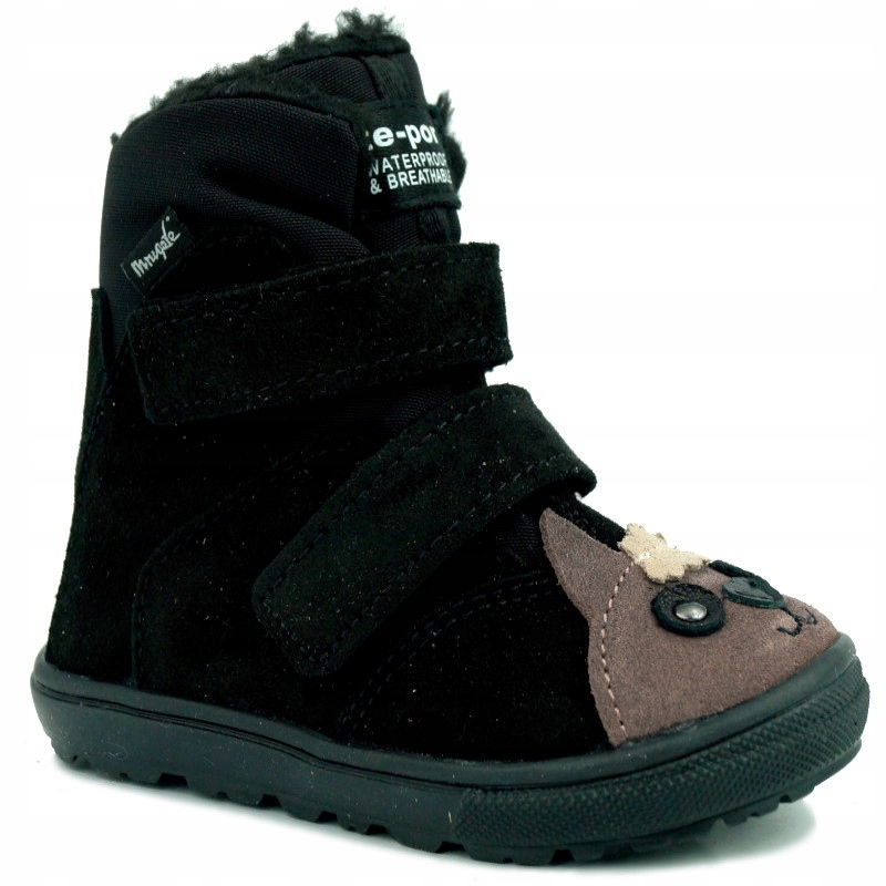 Mrugała 7251 Mali Alpaca Black kozaki Membrana 30