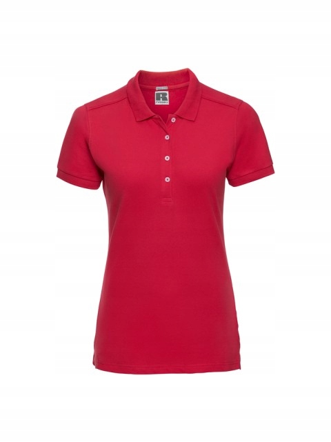 Polokošile Stretch Russell Classic Red Xs