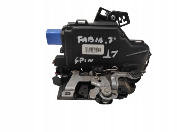 SKODA FABIA 1 I LIFT 04- ZAMEK LEWY TYŁ 6PIN 6Y0839015A