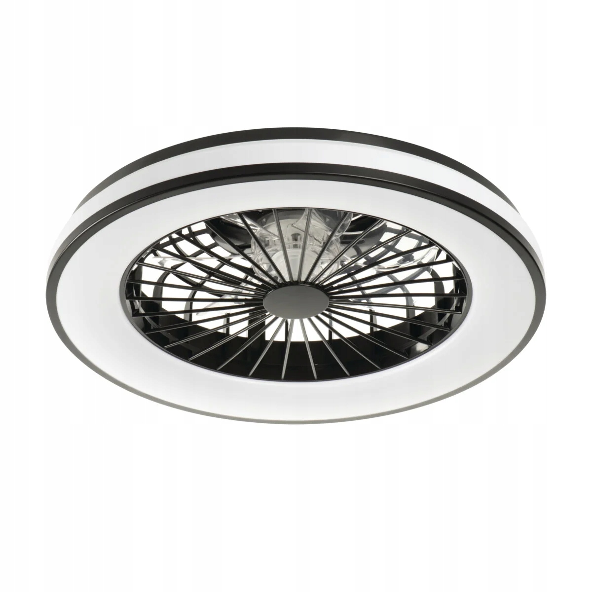 Moderná stropná lampa s ventilátorom Led Cct 48W 48 cm Kanlux diaľkový ovládač