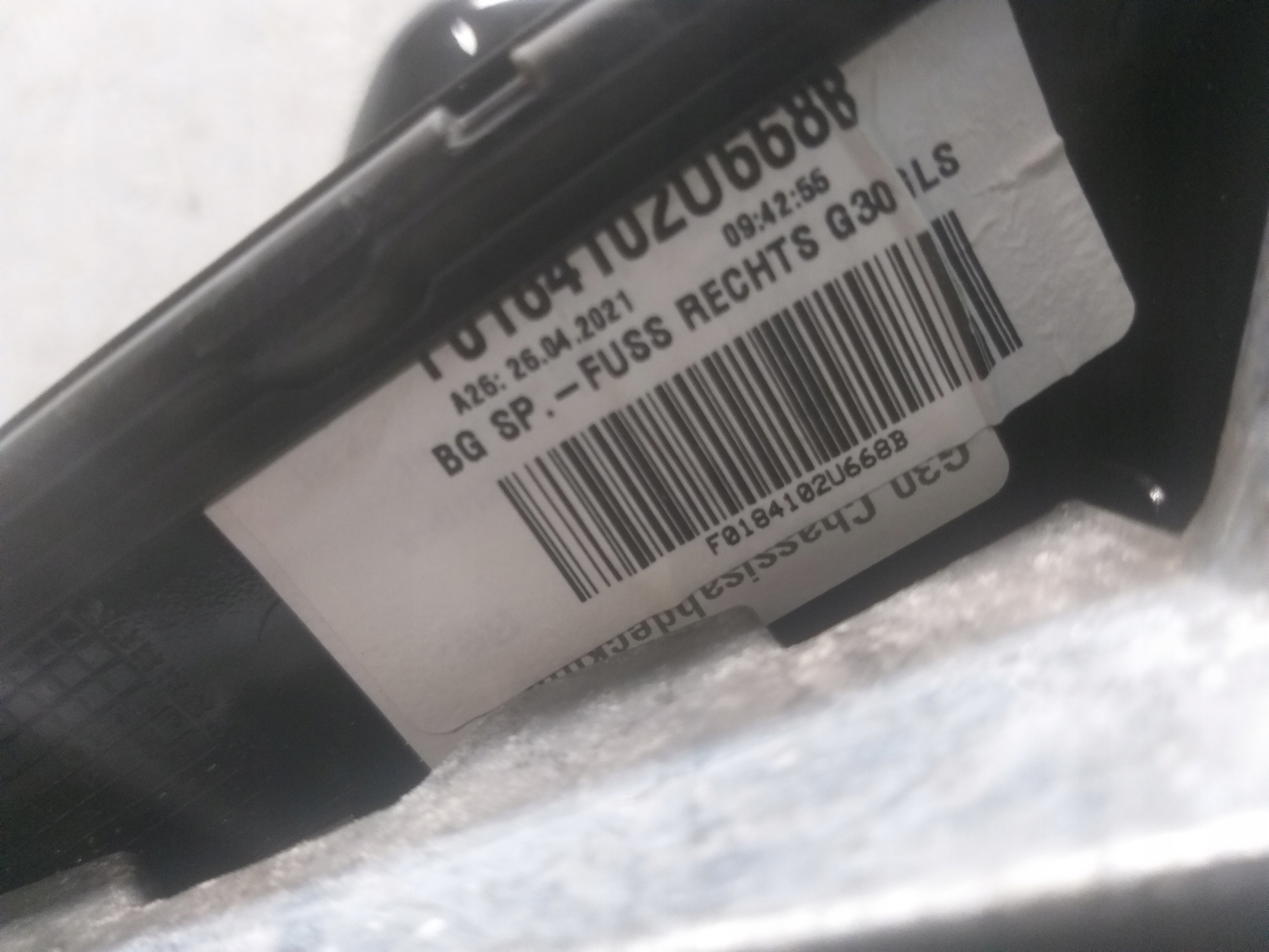 mirror right BMW V 5 G30 G31 5PIN