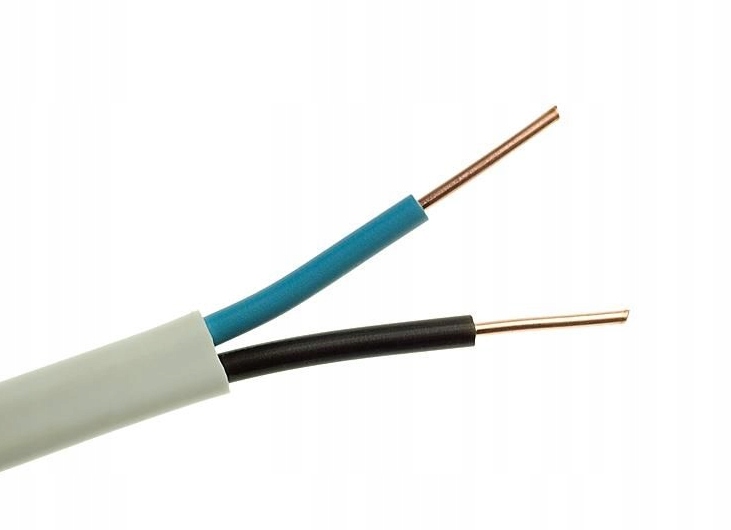 

Przewód Kabel Płaski YDYp 2x1,5 750V 1m