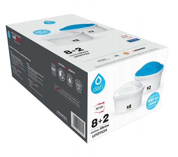 

Filtr Standard Magnez Dafi Unimax 8+2 10 Szt.