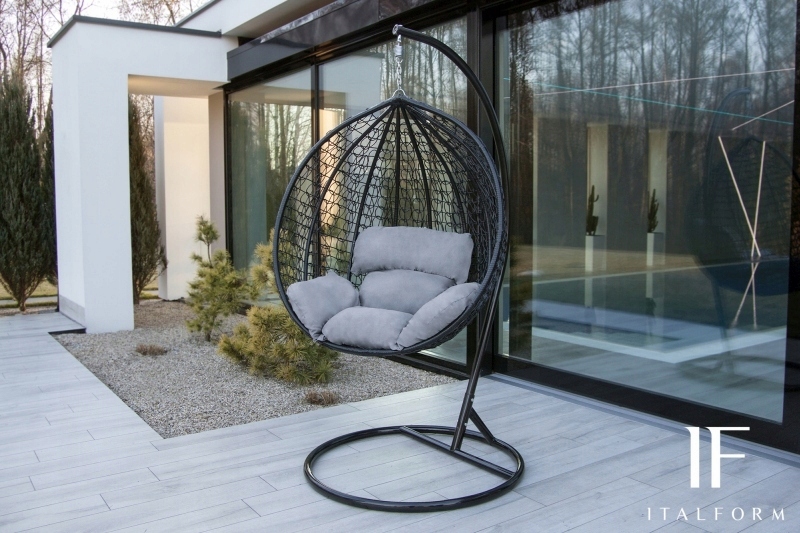 FOTEL WISZĄCY HUŚTAWKA KOKON KOSZ BUJANY ITALFORM Rodzaj fotel wiszący wolnostojący