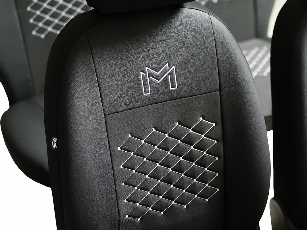 GRUBE POKROWCE MIAROWE NA SIEDZENIA FOTELE SAMOCHODOWE do FORD FIESTA Mk6 Producent Pok-ter