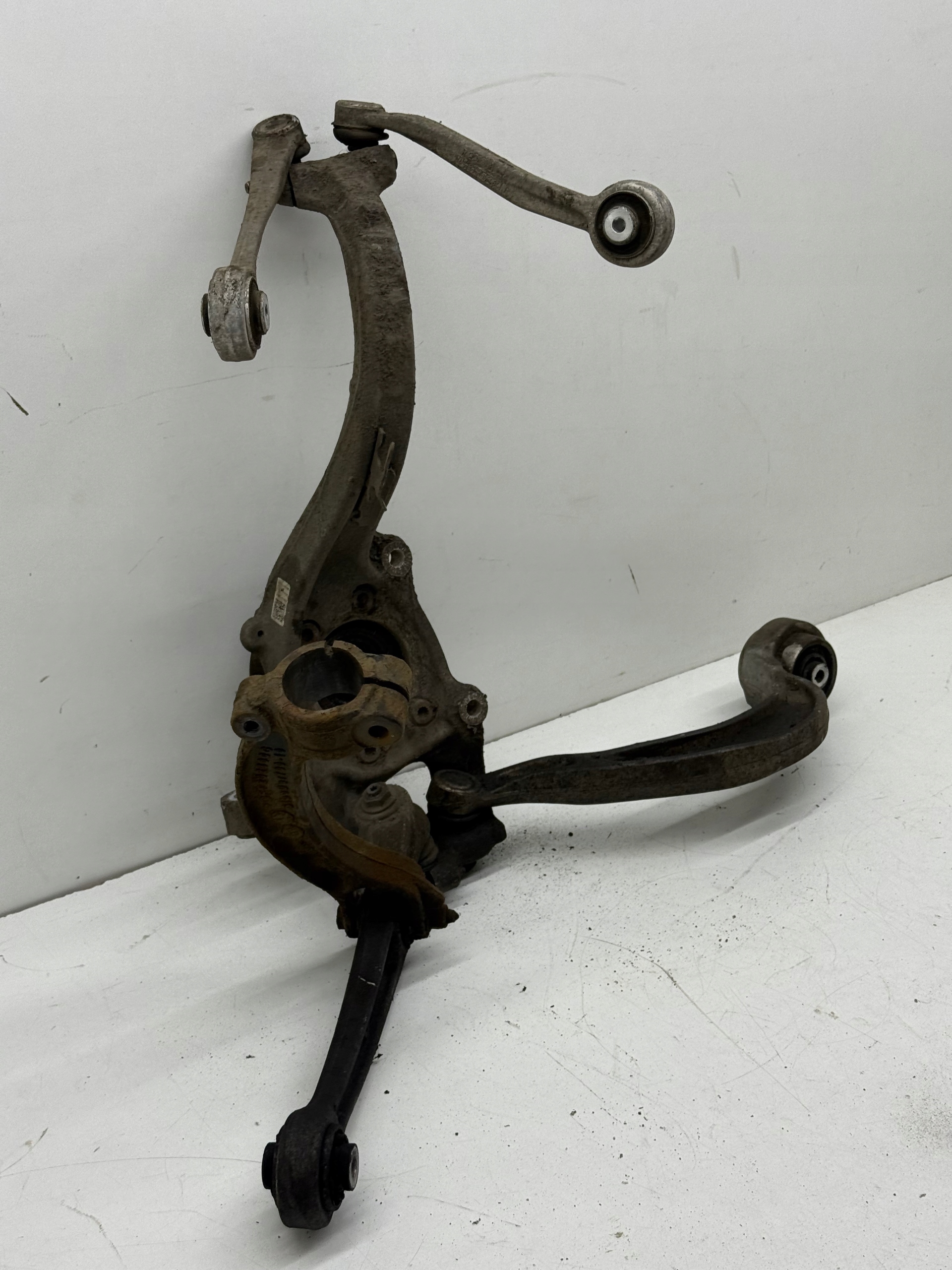 AUDI A6 A7 C7 Moyeu support broche Droite Avant Petit bras Bras Complète
