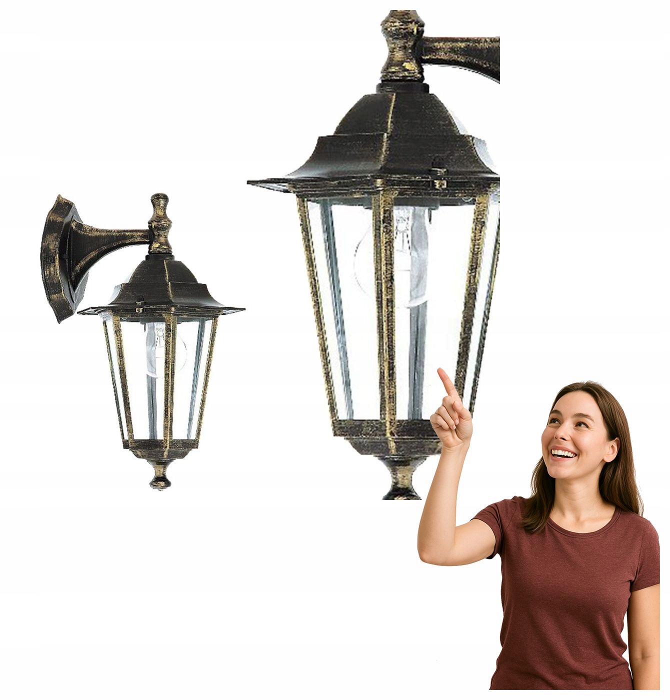 Venkovní nástěnné svítidlo Velence 8232 Rabalux