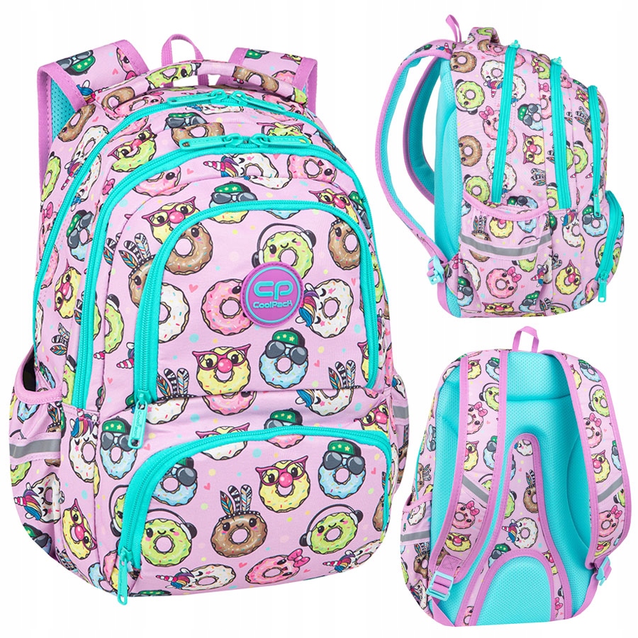 Plecak szkolny CoolPack Spiner Termic Happy Donuts F001665