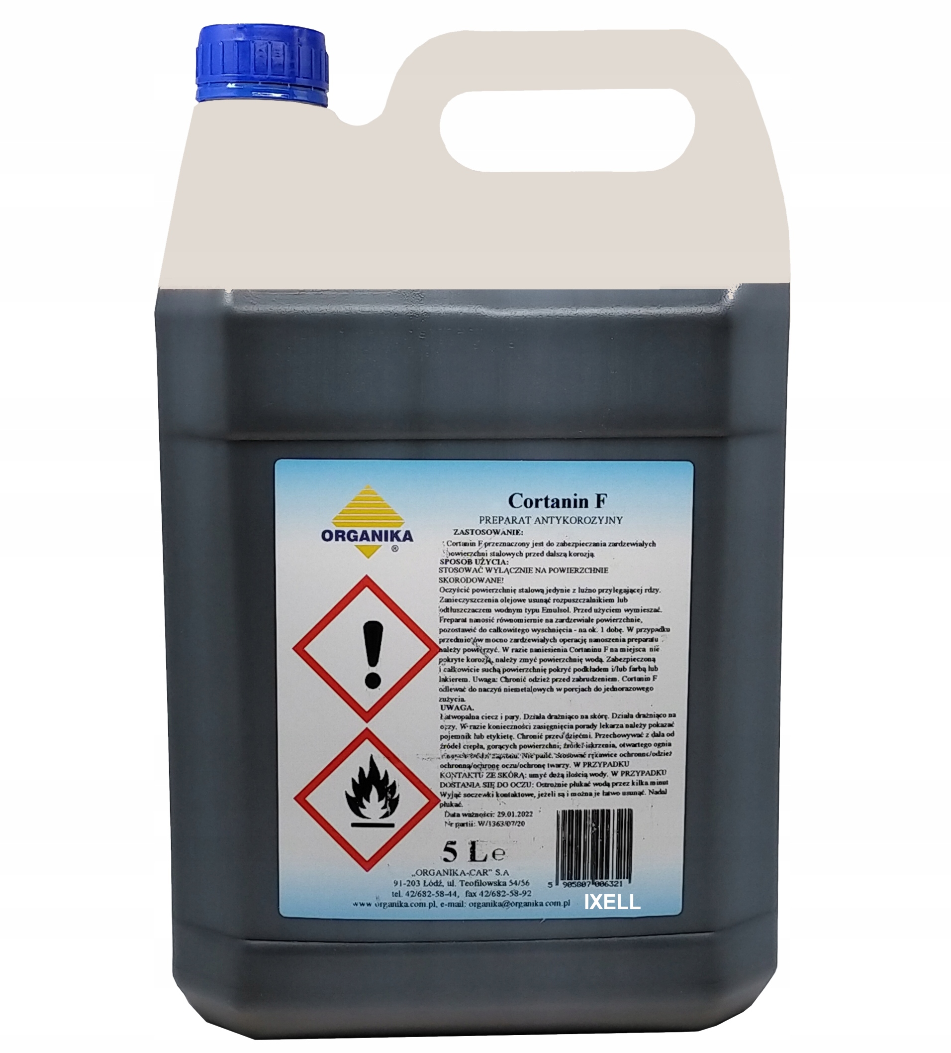 СПЕЦИАЛЬНЫЙ ПРЕПАРАТ CORTANIN F КАНИСТРА HDPE 5L