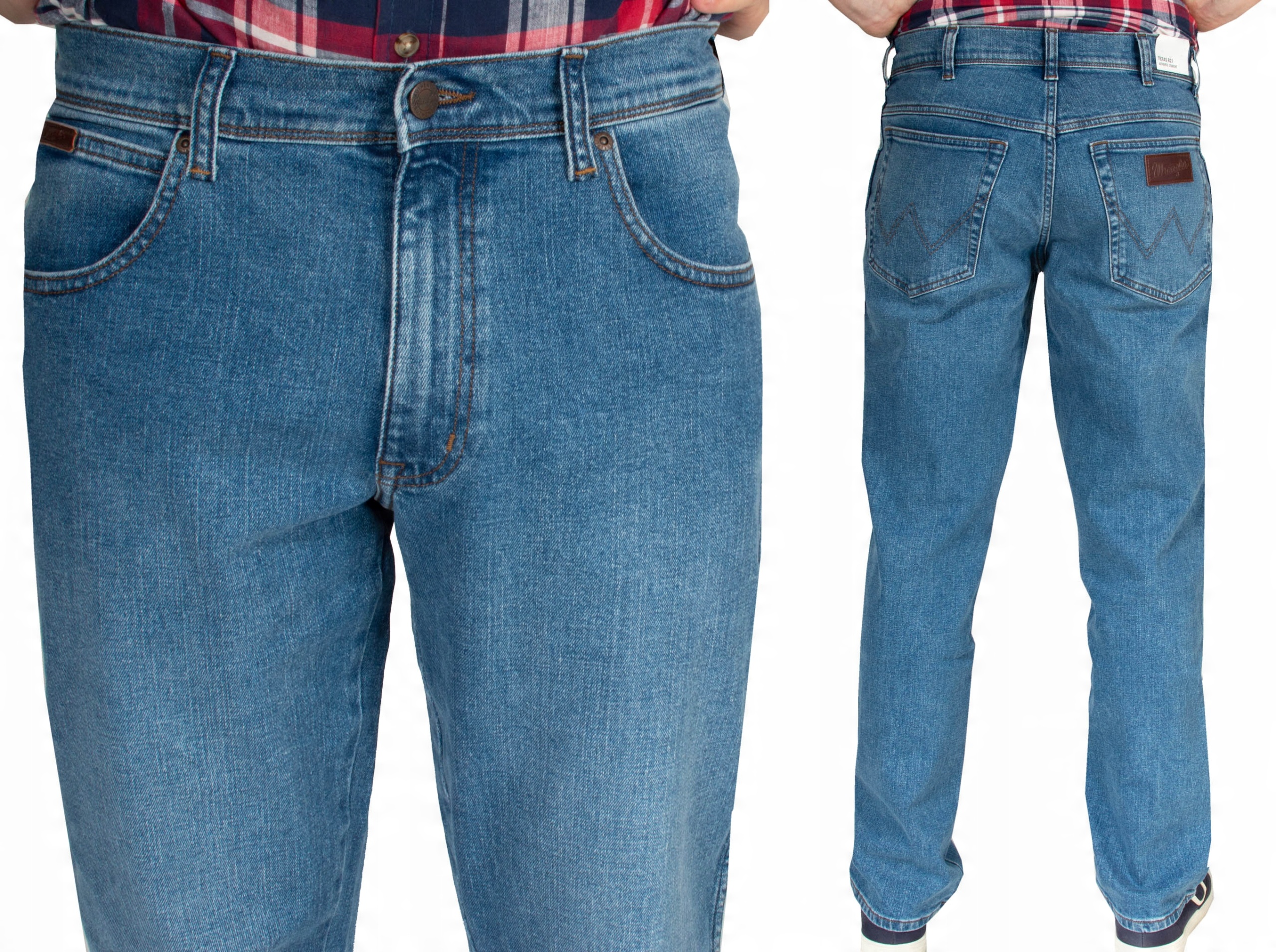 

Wrangler Spodnie Texas jeans Proste W33 L30