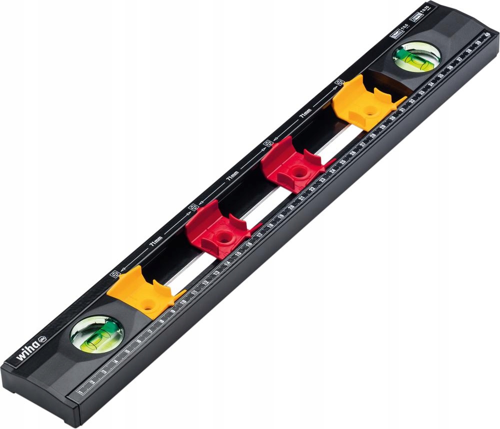 Vodováha pro elektrikáře 40 cm s libelami a stupnicí pro plechovky (42074) Wiha