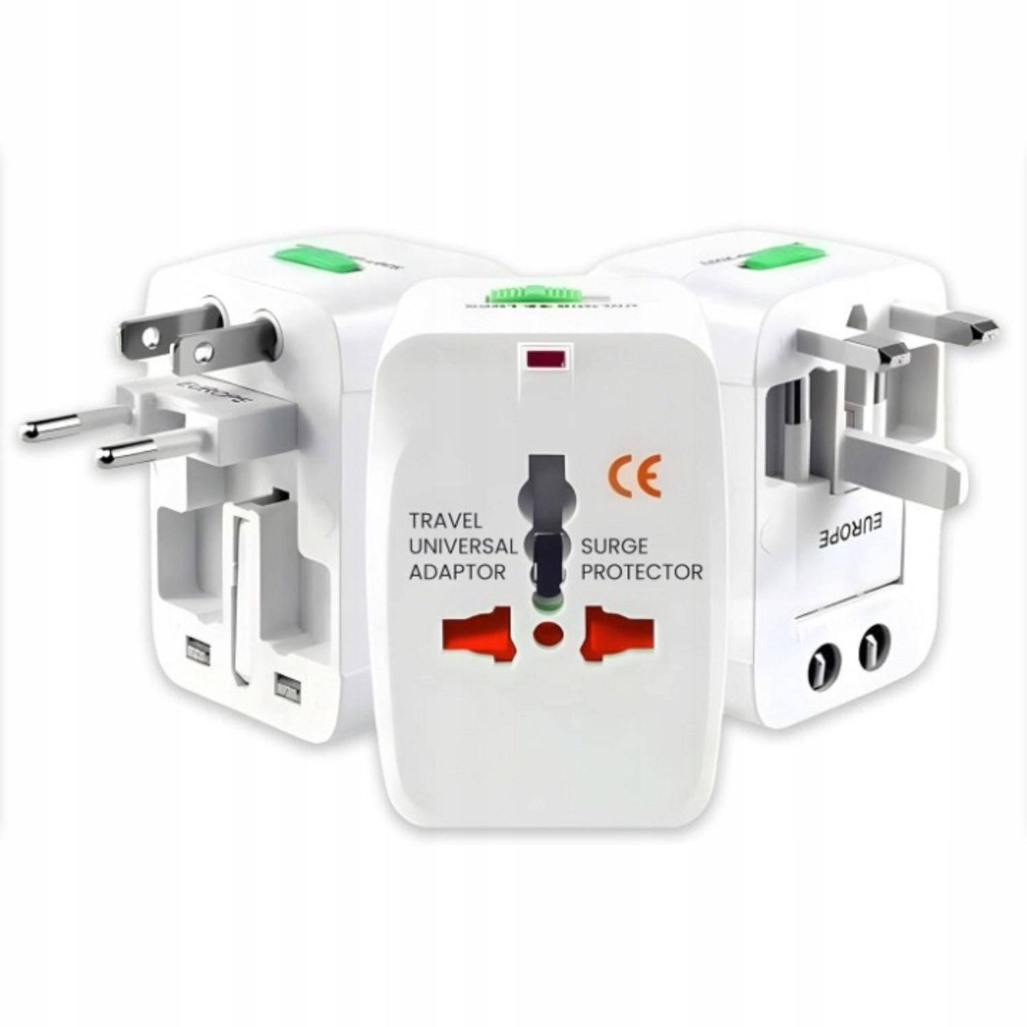 Adapter Podróżny Przejściówka Angielska Polska Usa Europa Uk Aus Nz Us 4w1