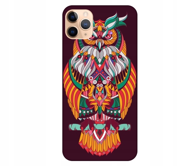

Etui pokrowiec do iPhone 11 Pro Max Sowa mandala