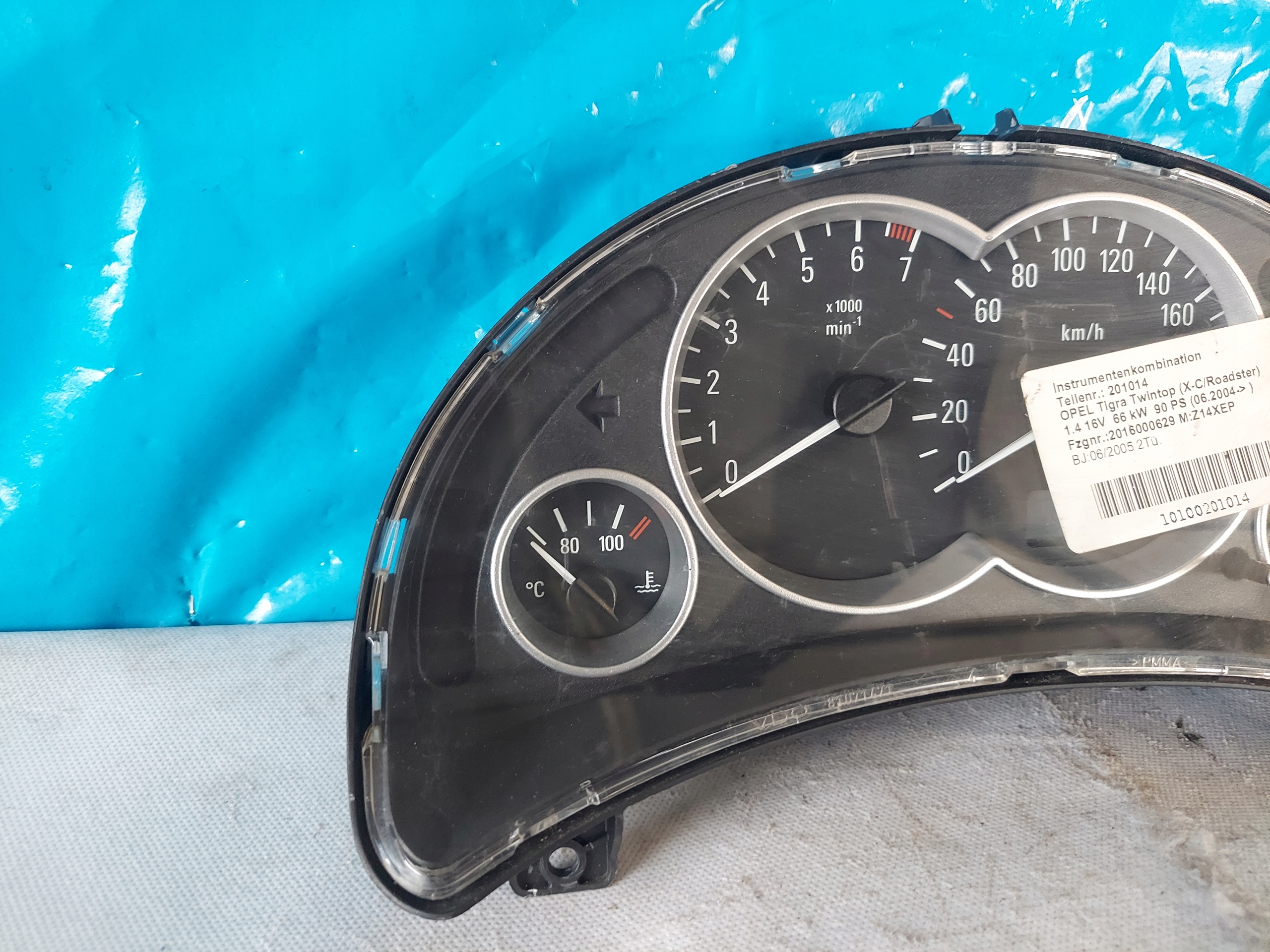 dials clock OPEL TIGRA 1.4 16V 13173364WW