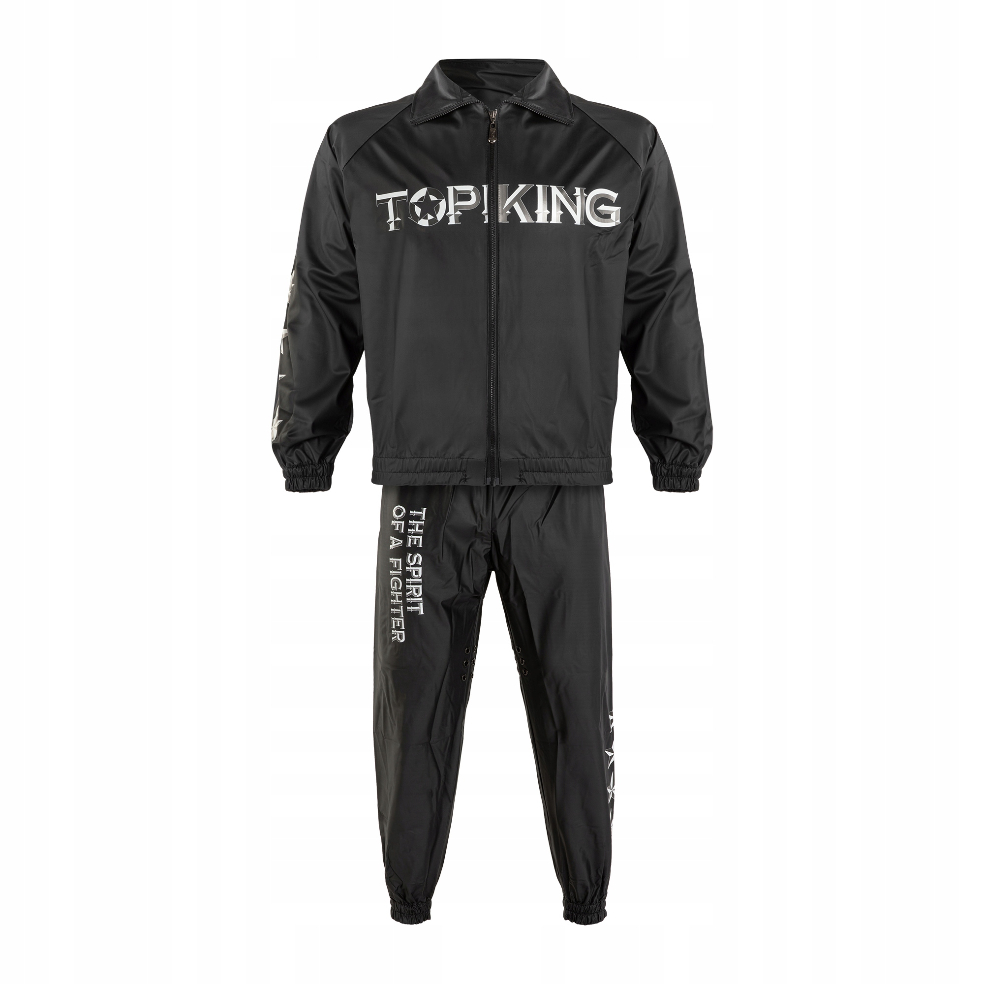 Strój Sauna Zrzucanie Wagi Top King Czarny L