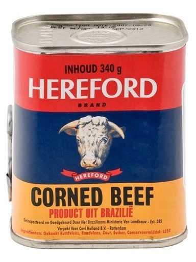 2x Konzervované hovězí maso Corned Beef 340 g Hereford