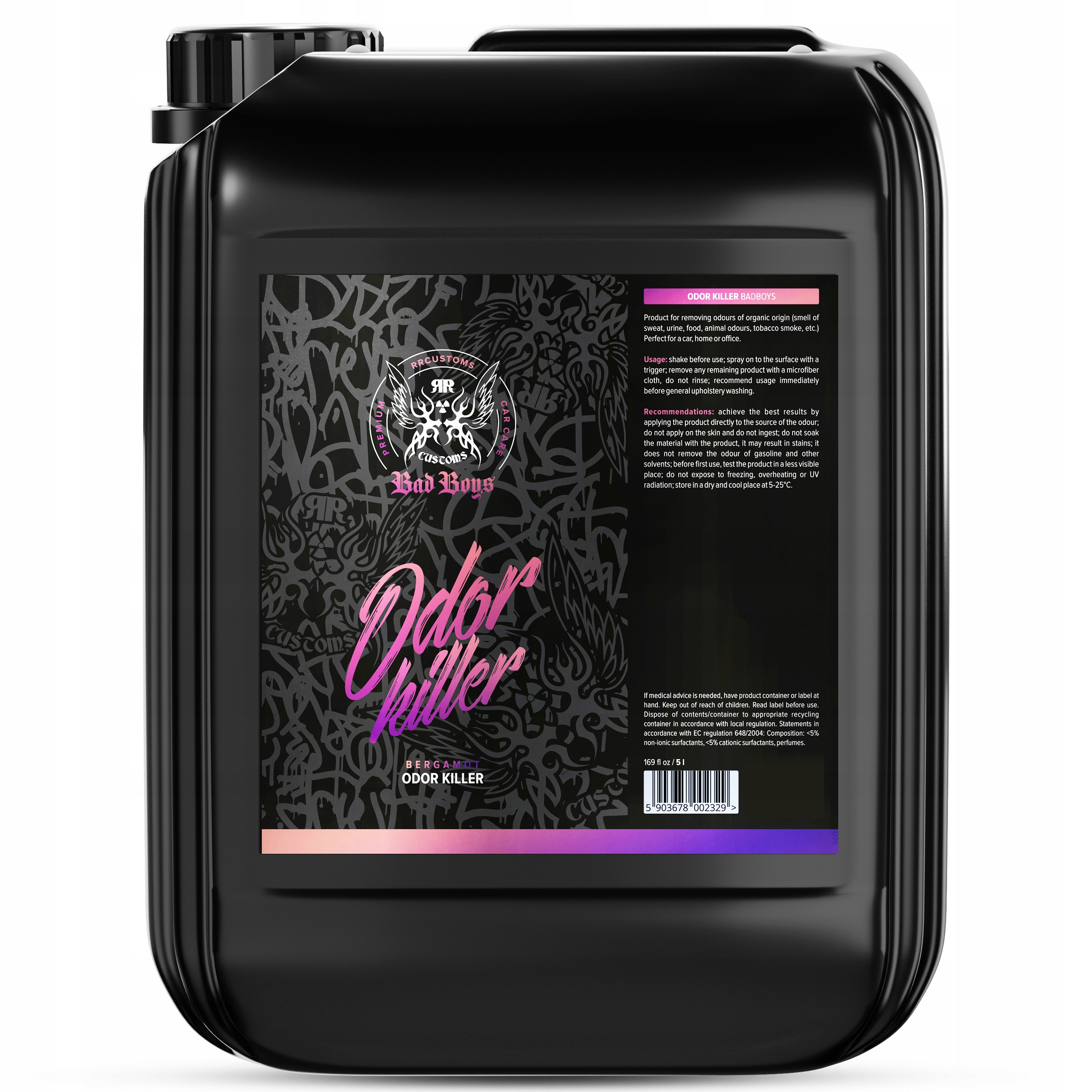 Rr Customs BadBoys Odor Killer 5L Usuwanie nieprzyjemnych zapachów