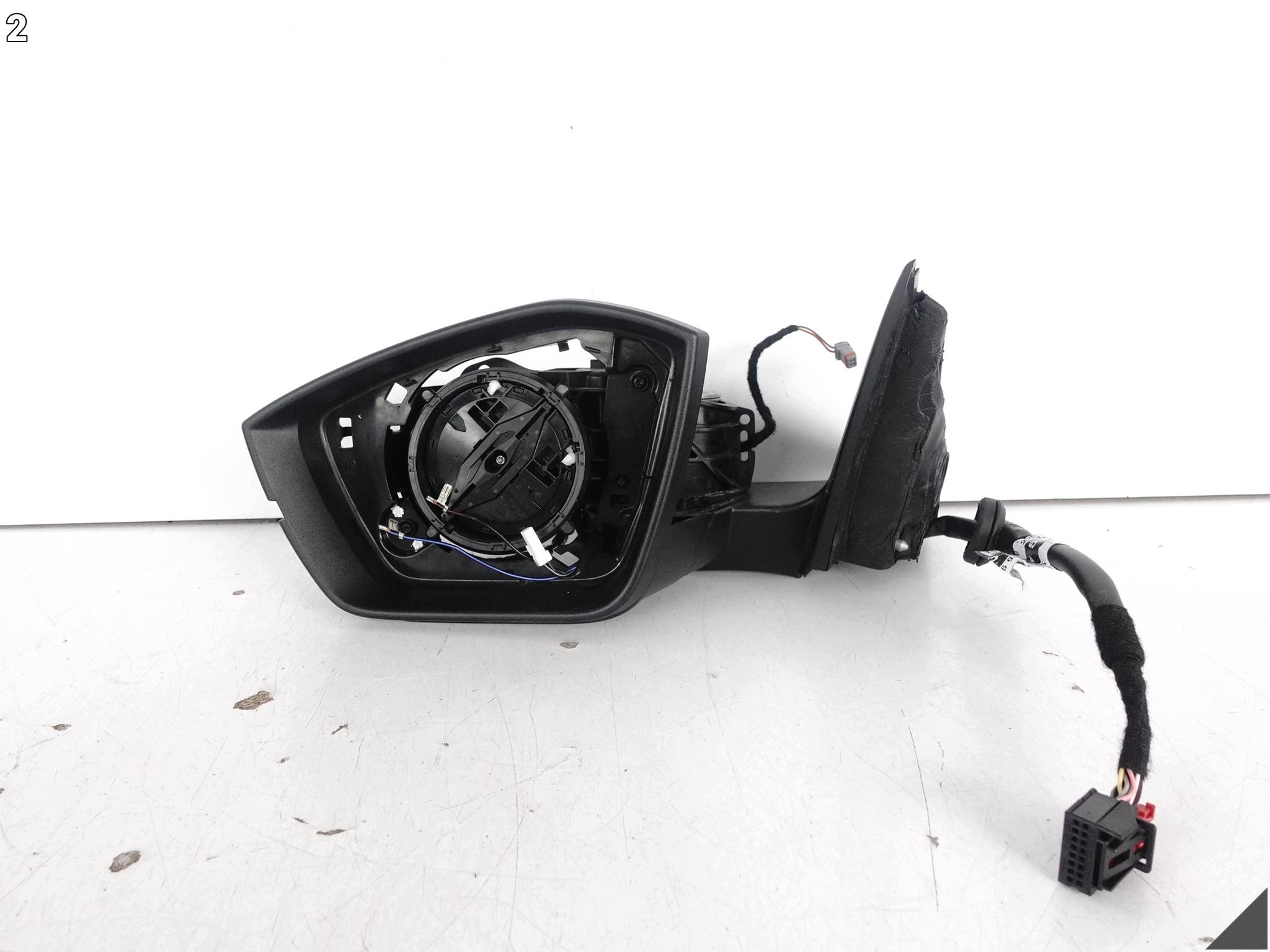 SKODA OCTAVIA IV 4 5E3 19- mirror exterior left support arm 12 PIN EU