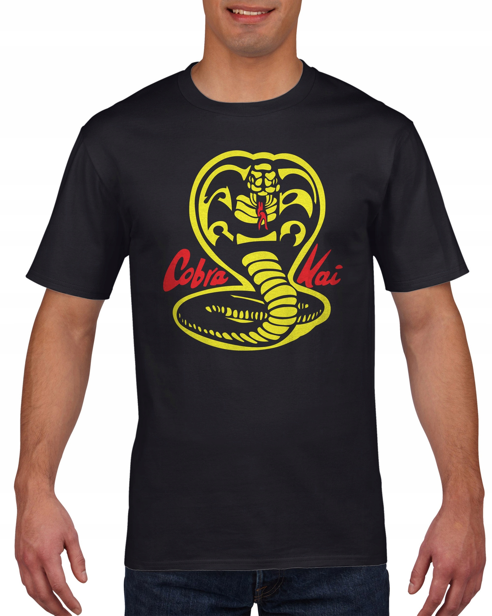 

Koszulka męska Cobra Kai Karate Kid Serial XL