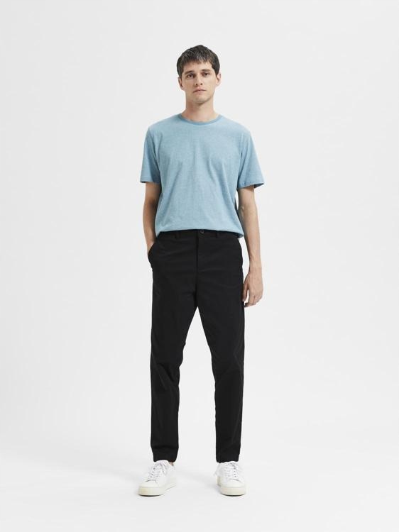 Selected Homme Černé Pánské Rovné Džíny S Páskem 29/32 6FA